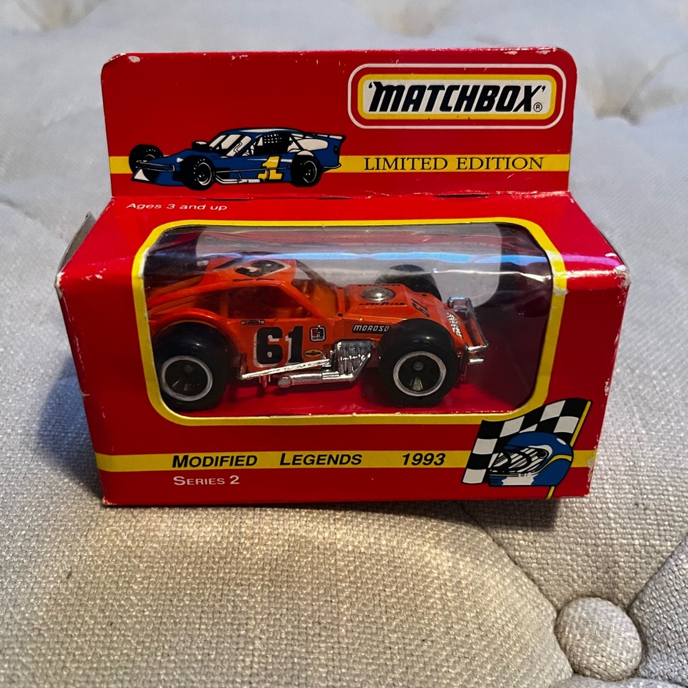 Matchbox Red & Black Modified Legends Toy Car - Series 2